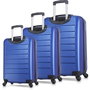 Zoozie Bags Juego de Maletas de 3 Piezas Azul